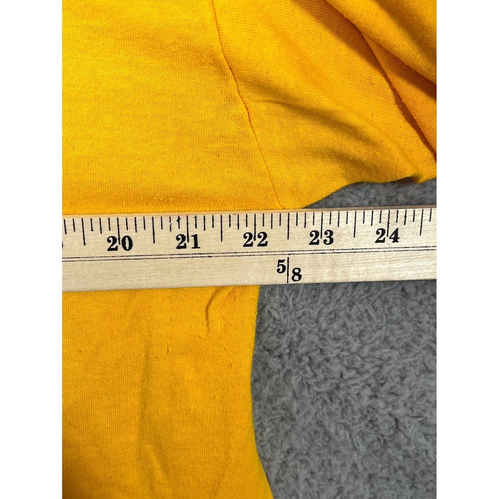 Vtg Jerzees T Shirt Mens XL Yellow Cotton USS Ringgold DD500 Association Naval - Picture 6 of 6